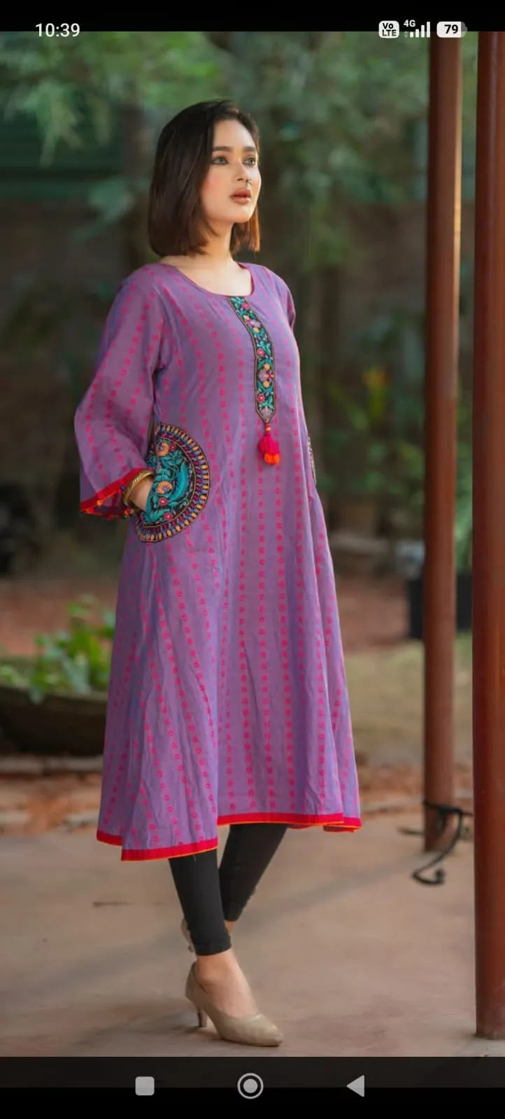 Women's Premium Embroidery Kurti