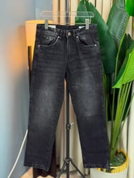 Black Wash Jeans Baggy — photo 1