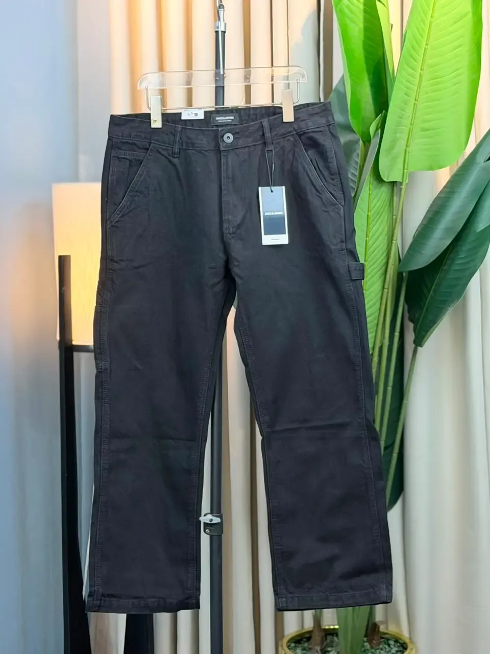 Carpenter Black Jeans Baggy