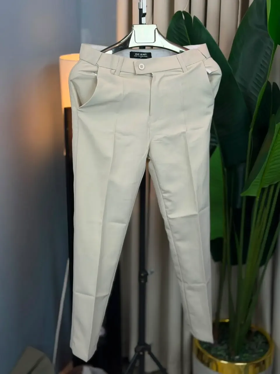 Beige Formal Pant