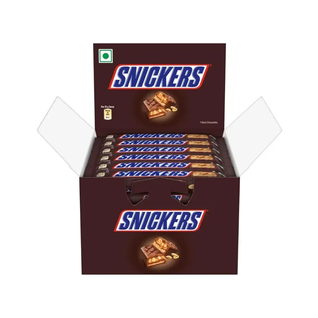 Snickers Chocolate Bar 22g (32 Pieces Box)