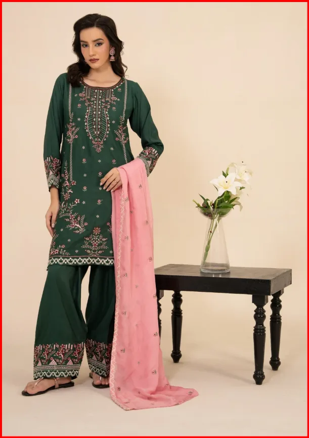 Women's Premium Ambrodery 3 Piece