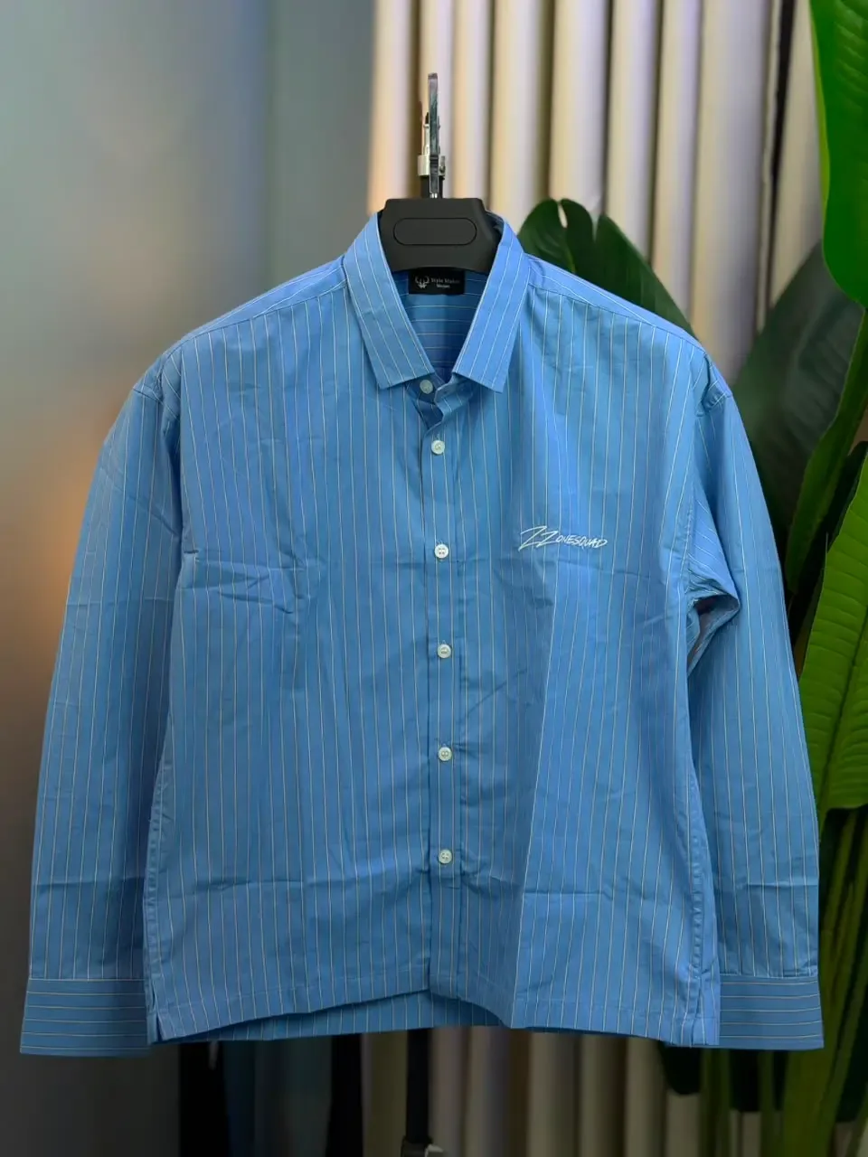 Blue Stripe Old Money Shirt