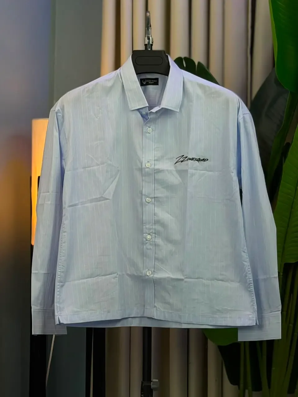 Sky Blue Old Money Shirt